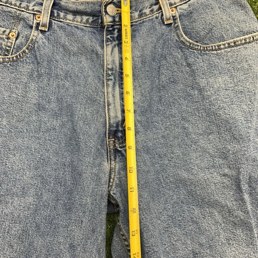 Vintage Levis 550 Jean Shorts Mens 34 Medium Wash Jorts Baggy Skater y2k 90s